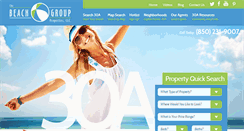 Desktop Screenshot of beachgroupflorida.com